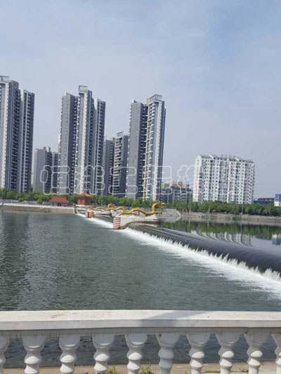氣囊盾壩